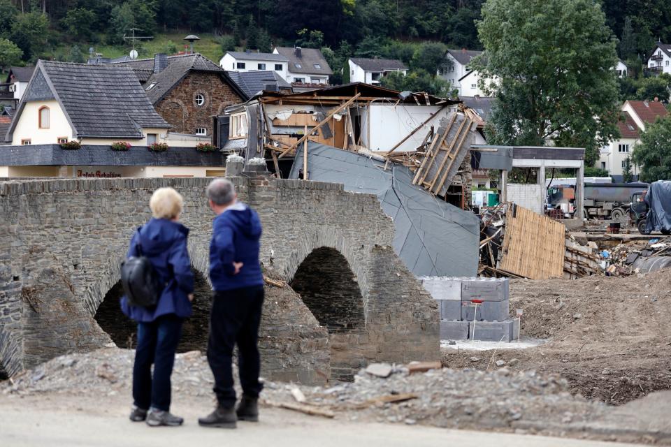 In Rech hat die Flut beinahe die gesamte Ortschaft zerstört