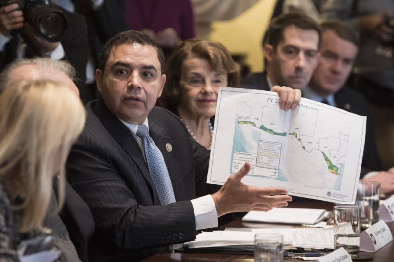 Rep. Henry Cuellar, R-Texas, was the victim of a carjacking in Washington, D.C. in Oct. 2023. The Justice Department said Friday it will add more resources to fight carjackings and other violent crime in D.C. File Photo by Kevin Dietsch/UPI