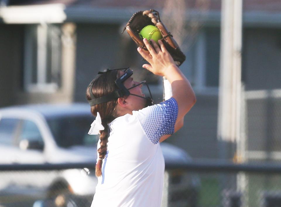 Callie Kohlwes was valuable at pitcher and shortstop during her five-year career for the Colo-NESCO softball program.