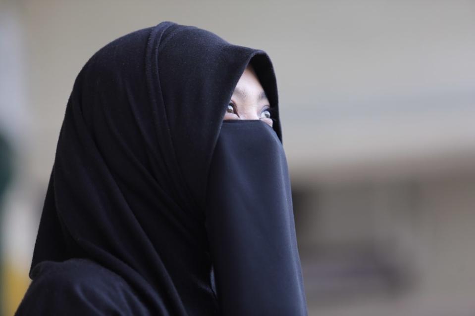 File picture of a woman wearing a niqab in Shah Alam October 3, 2014. — Picture by Choo Choy May