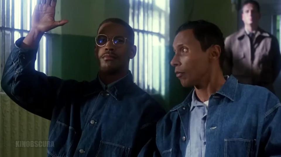 The glasses that Carter used in the "Seinfeld" pilot were worn by Denzel Washington in a prion scene in "Malcolm X."