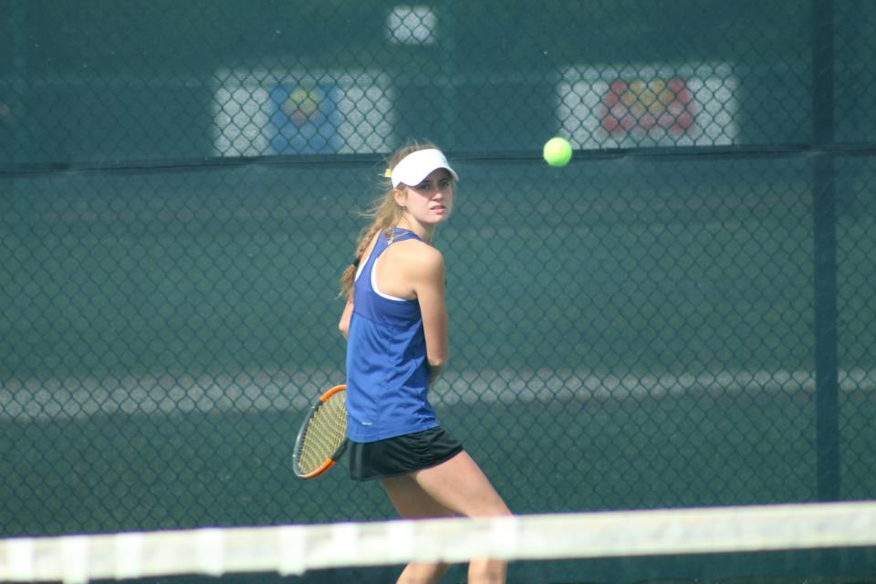 Wooster's Ava Mathur won one of the three singles tournaments at the OCC Tournament.
