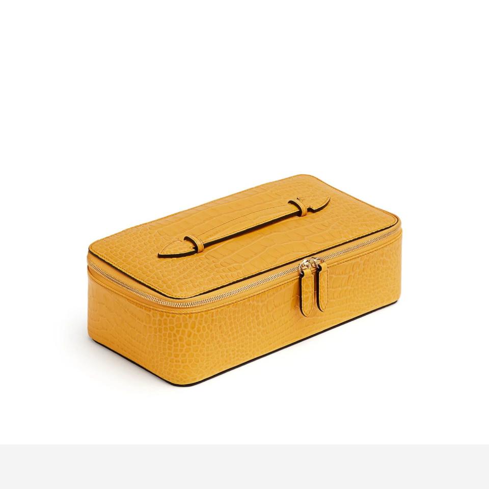 Smythson Mara Travel Jewellery Case