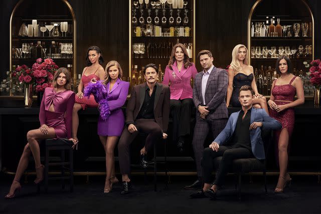 <p>Tommy Garcia/Bravo</p> The season 10 cast of 'Vanderpump Rules.'