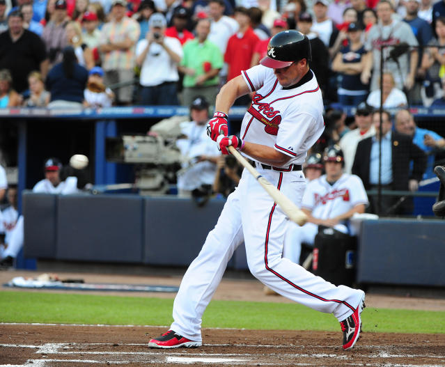 Chipper Jones' storied Hall of Fame career, by the numbers