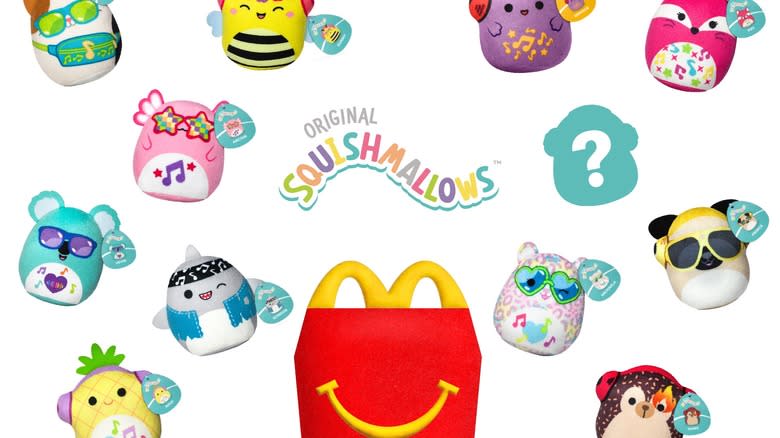 Assorted Happy Meal Squishmallows