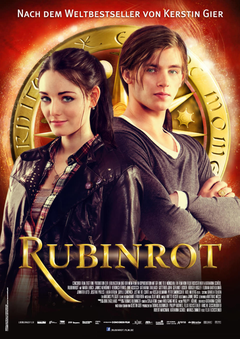 Rubinrot Plakat