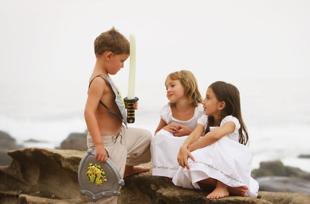 Children in fancy dress