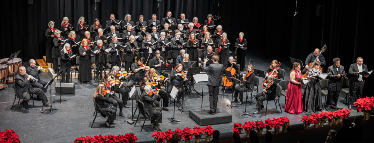 The Great Lakes Chamber Orchestra Choir performs Handel’s “Messiah."