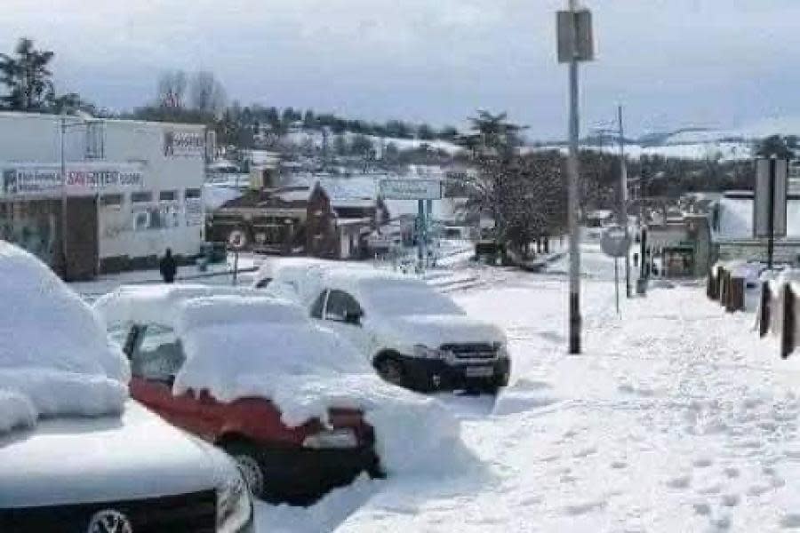 ¡Paraíso Nevado! Cae nieve en Sudáfrica por primera vez en 10 años