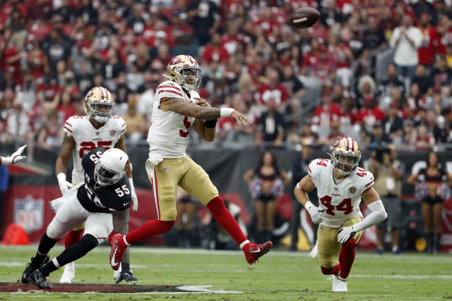 Kyle Shanahan: Expect less of 49ers rookie Trey Lance in the shotgun vs.  Cardinals