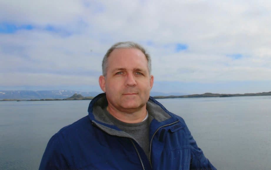 This undated file photo provided by the Whelan family shows Paul Whelan in Iceland. Russia's deputy foreign minister Sergei Ryabkov on Saturday Jan. 5, 2019, is brushing back suggestions that an American being held in Moscow on suspicion of spying could be exchanged for a Russian. Paul Whelan, who also holds Canadian, British and Irish citizenship was detained in late December. ORG XMIT: LON806