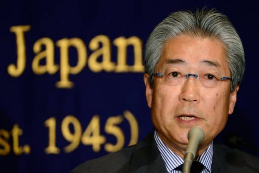 President of the Tokyo 2020 Bid Committee Tsunekazu Takeda, pictured May 10, 2013 in Tokyo. The leaking of toxic water from the stricken Fukushima nuclear plant will not affect Tokyo,Takeda told AFP