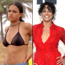 After playing Eden, the best friend of Bosworth's character, in Blue Crush, Rodriguez went on to appear as Ana Lucia Cortez on Lost and star as Letty Ortiz in the Fast & Furious franchise. Her other notable film roles include Chris Sanchez in S.W.A.T. (2003), Trudy Chacon in Avatar (2009), Luz in Machete (2010) and Linda in Widows (2018). Rodriguez has spoken openly about her fluid sexuality. "I've gone both ways. I do as I please. I am too f---ing curious to sit here and not try when I can. Men are intriguing. So are chicks," she told Entertainment Weekly in October 2013.