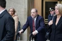 Harvey Weinstein leaves Criminal Court In New York