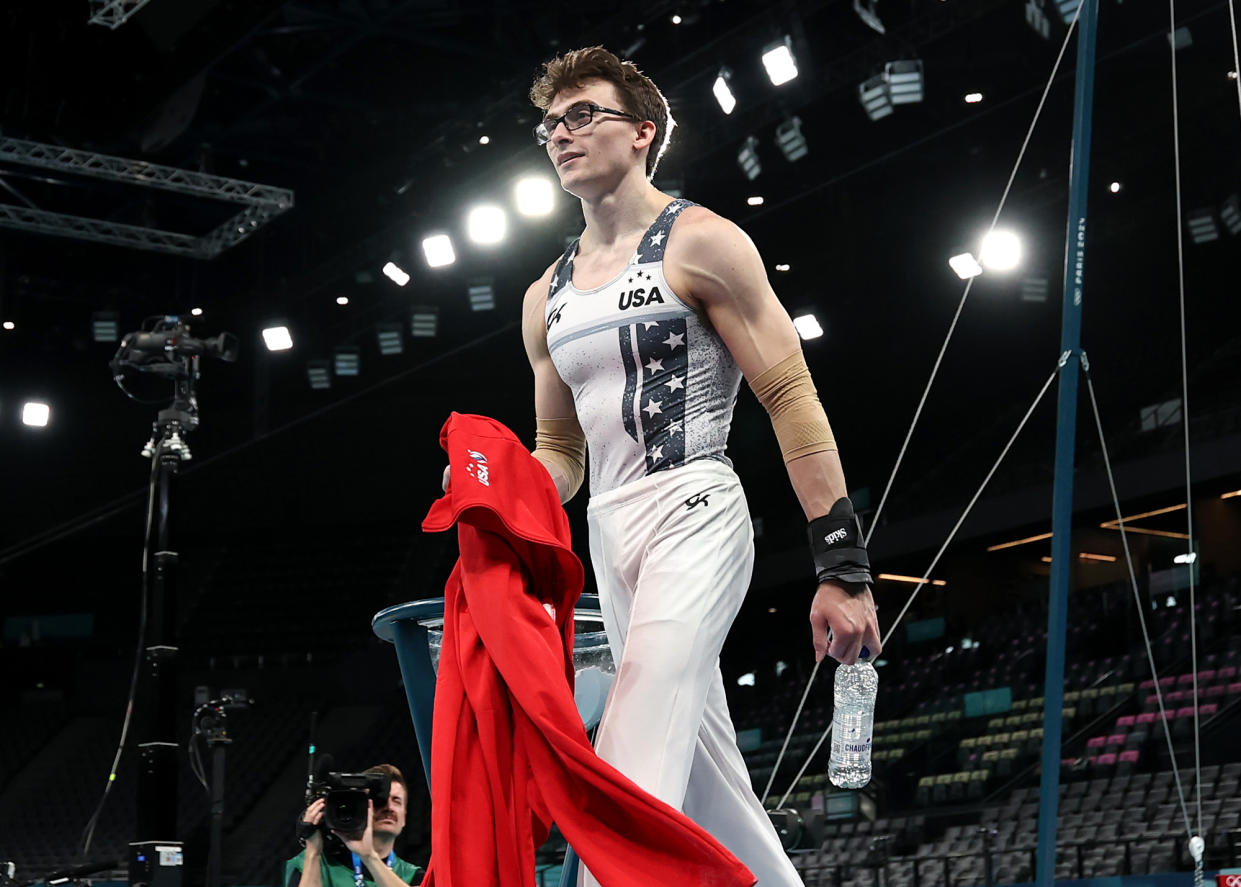 The Internet Is Obsessed With Team USA Men's Gymnastics Star Stephen Nedoroscik