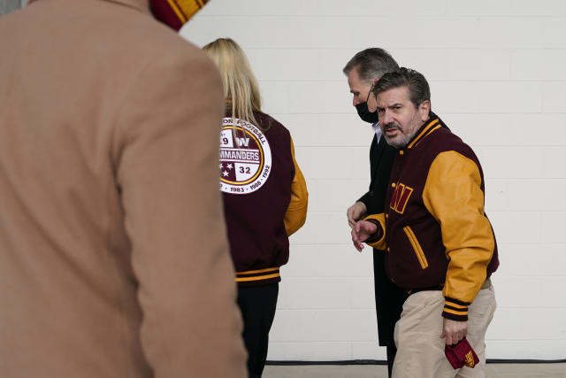 Dan Snyder is still team owner of the Washington Commanders. For now. (AP Photo/Patrick Semansky)