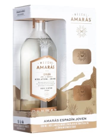 VAP Mezcal Amarás Espadín Joven 750 ml 37° + 2 jicaras/Amazon.com.mx