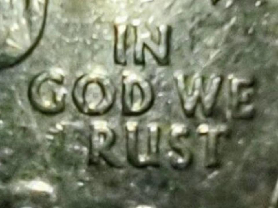 2005 Kansas “In God We Rust” state quarter