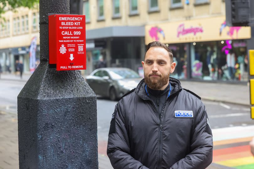 Chief Inspector Mike Vass says that educating children in how to use bleed kits is "essential".