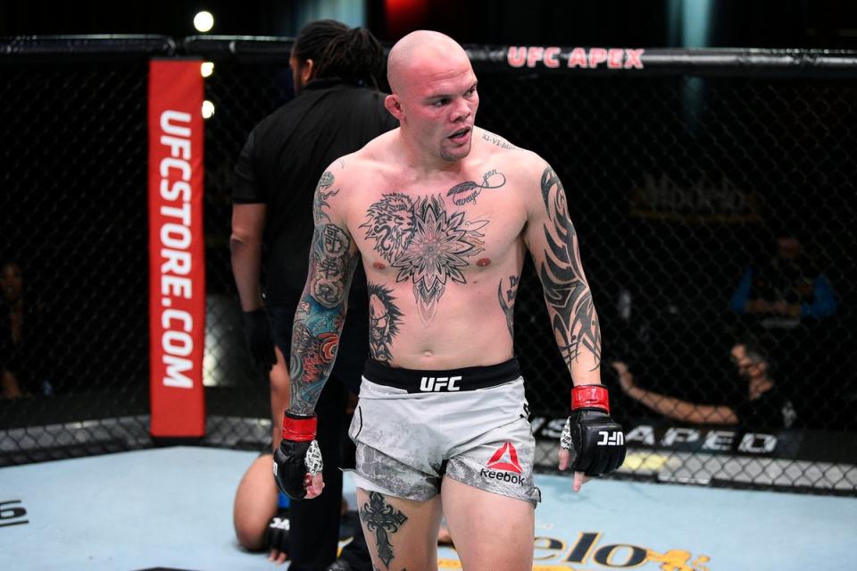 UFC light heavyweight Anthony Smith fought for the division’s title in 2019 (Zuffa LLC via Getty Images)