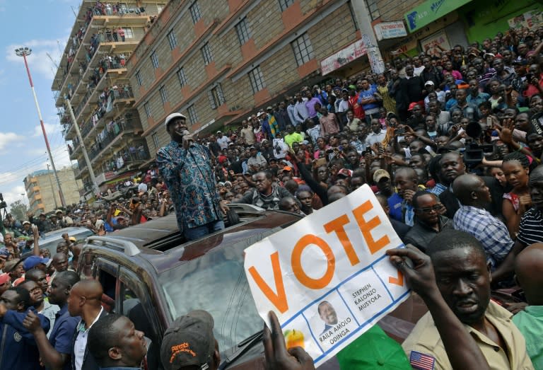 The election was Odinga's fourth failed shot at the presidency