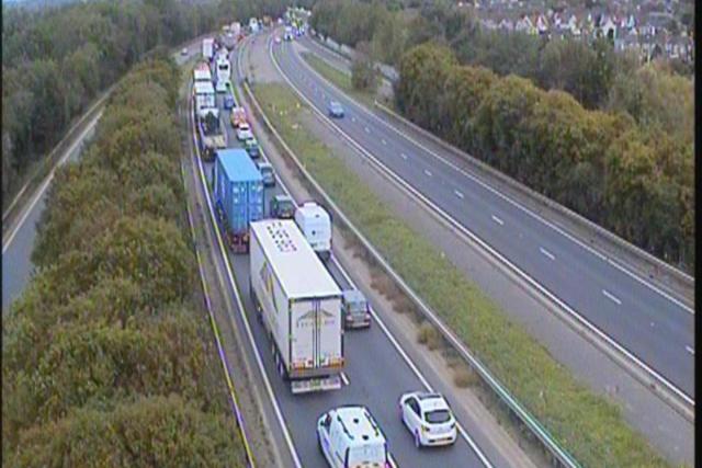 Severe delays on A14 as traffic comes to a standstill Yahoo Sport