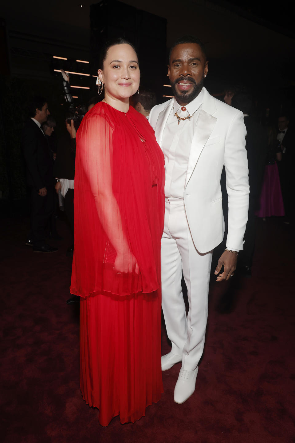 Lily Gladstone and Colman Domingo