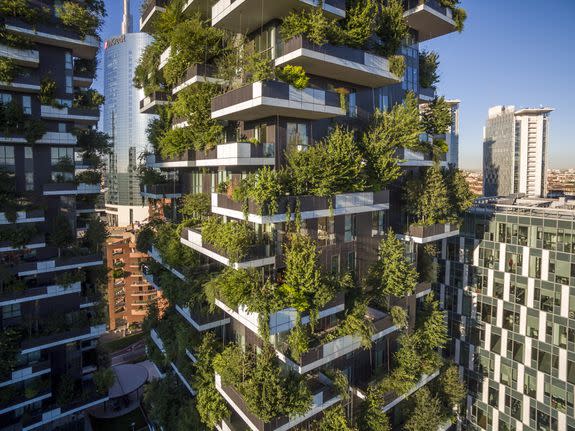 Vertical Forests in Milan, Italy.