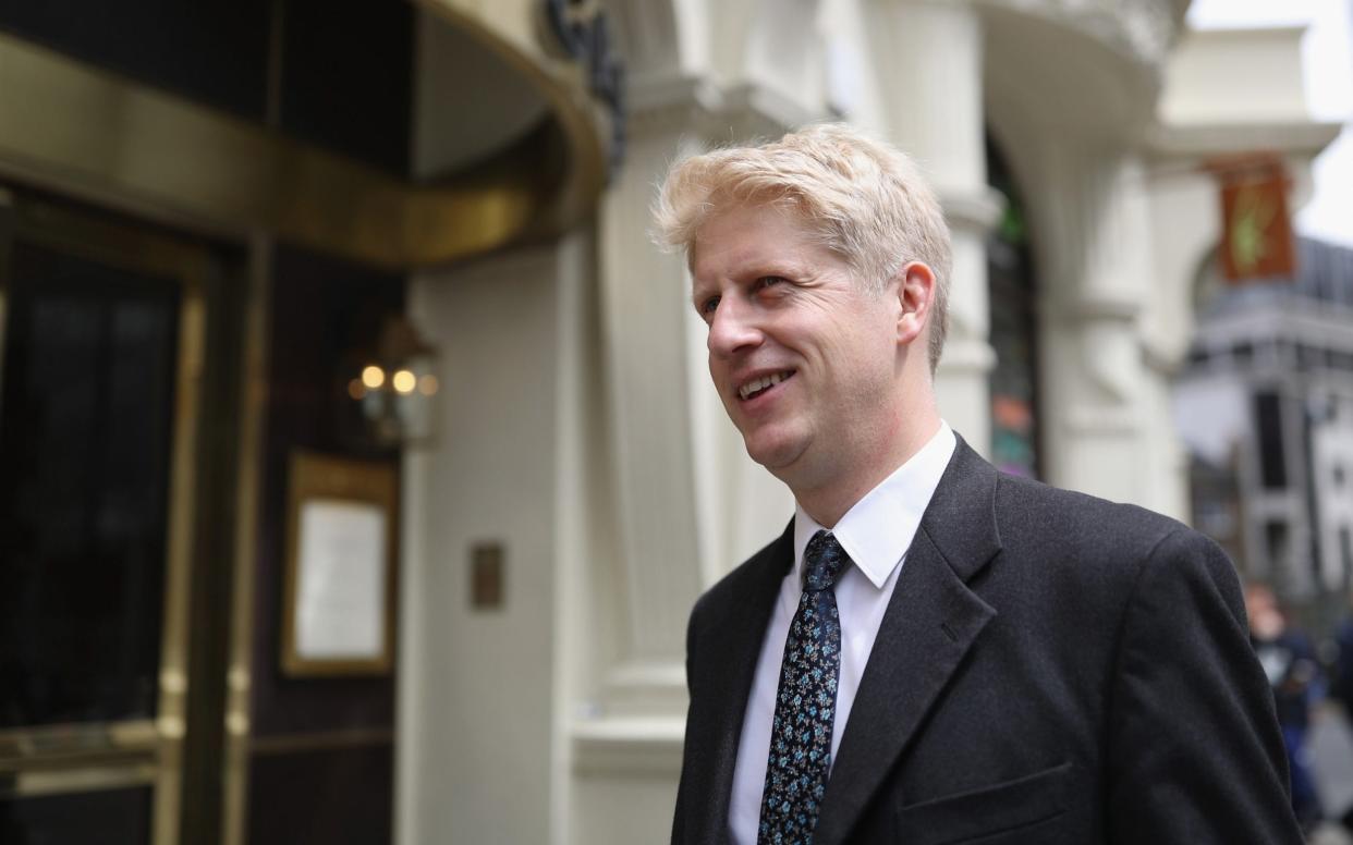 Jo Johnson has been backed by his brother Boris, in his column for the Telegraph - Getty Images Europe