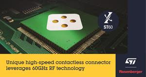 Unique high-speed contactless connector leverages 60GHz RF technology