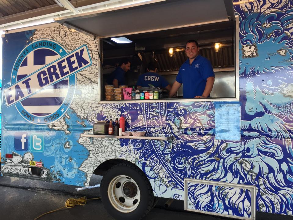 The Eat Greek food truck will be on hand at the ROC the Eclipse festival.