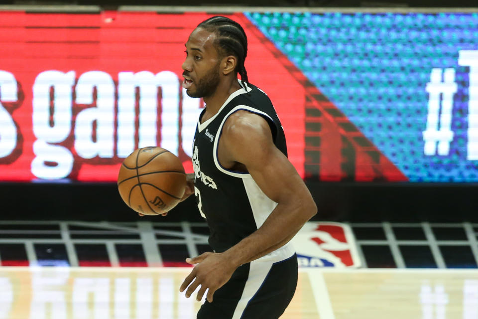 Kawhi Leonard帶領洛杉磯快艇繼續挑戰隊史首冠。（Photo by Jevone Moore/Icon Sportswire via Getty Images）