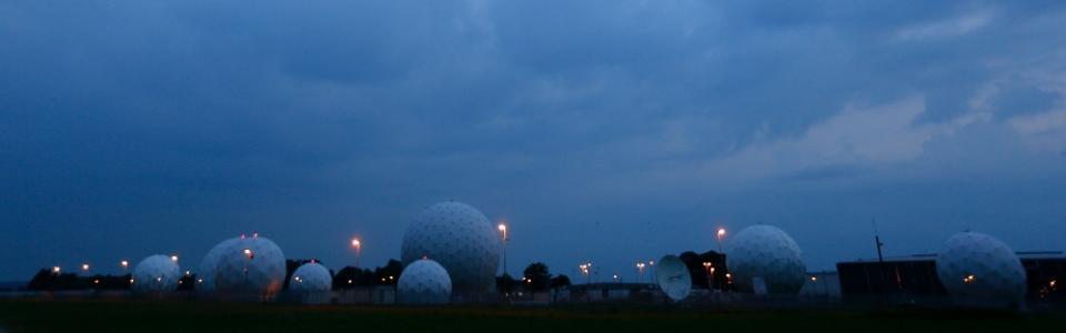 The former monitoring base of the NSA in Bad Aibling, Germany (Reuters)