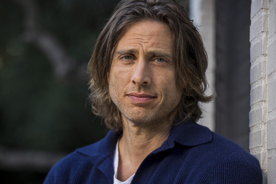 Executive producer Brad Falchuk poses for a portrait to promote his Netflix series "The Brothers Sun" on Tuesday, Jan. 2, 2024, in Brentwood, Calif. (Photo by Willy Sanjuan/Invision/AP)