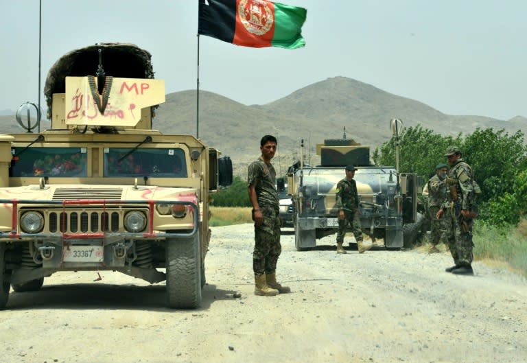 The assault in Shah Wali Kot district late Monday came just a day after 20 Afghan policemen were killed when Taliban fighters stormed their outposts in the neighbouring province of Zabul