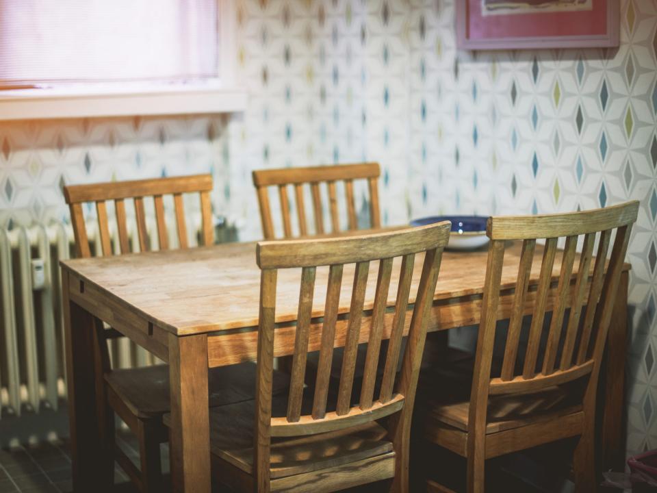 empty dining room