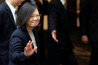 <p>Nr. 8: Tsai Ing-Wen<br> Präsidentin von Taiwan<br> (Reuters) </p>