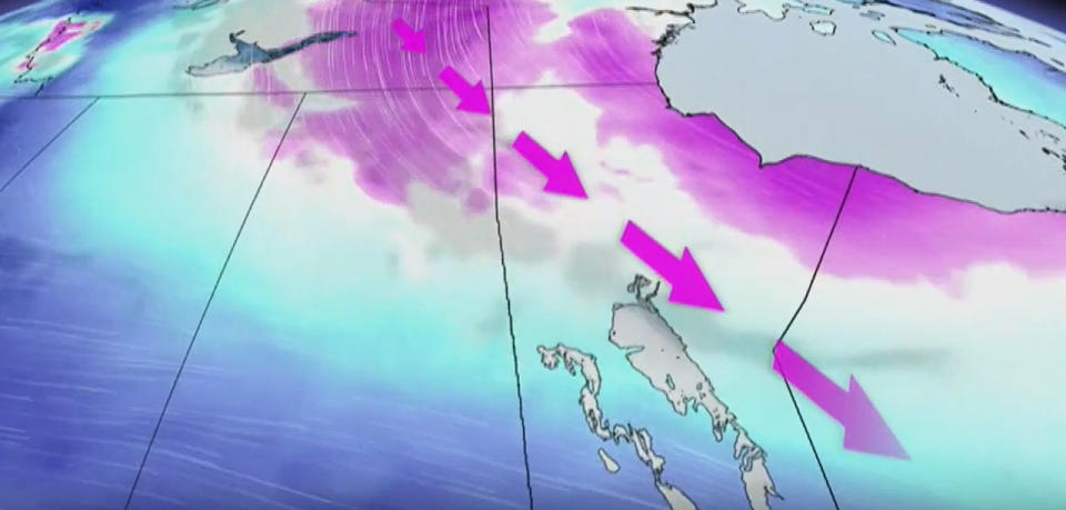 Heavy snow blankets Prairies before polar vortex sends temperatures plummeting