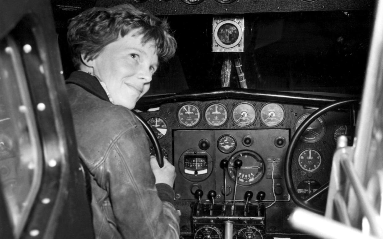 Earhart was the first woman to fly solo across the Atlantic - Channel 5 Television