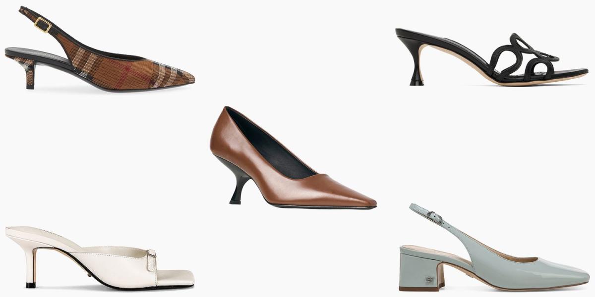 25 Pairs of Stylish Kitten Heels That Are Definitely Not Your Grandmother's