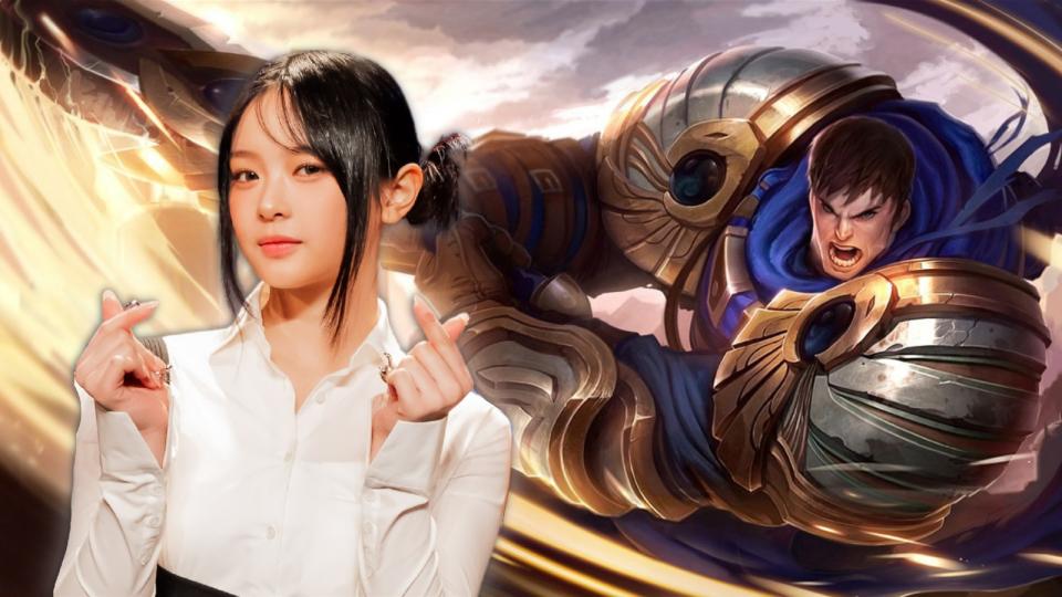 Hanni tried to play League of Legends and said her favourite champion was Garen. (Photo: Riot Games)