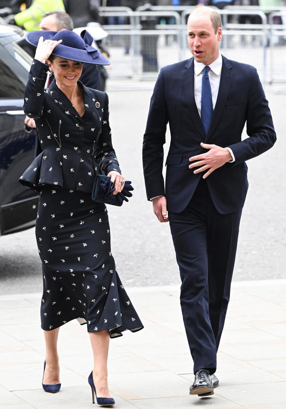 Catherine Princess of Wales and Prince William Commonwealth Day Service at Westminster Abbey