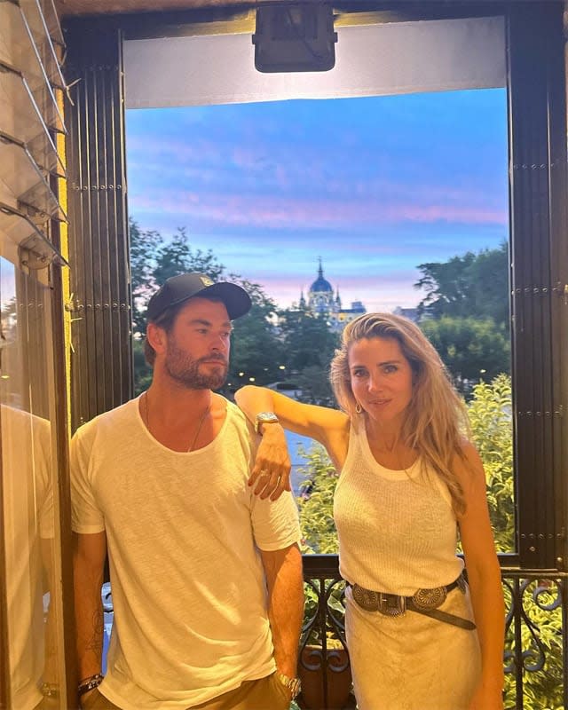 Chris Hemsworth y Elsa Pataky