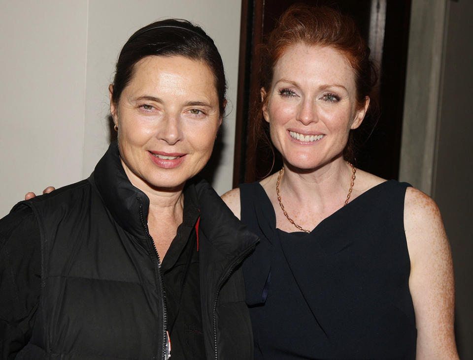 Blindess Screening 2008 NY Isabella Rossellini Julianne Moore