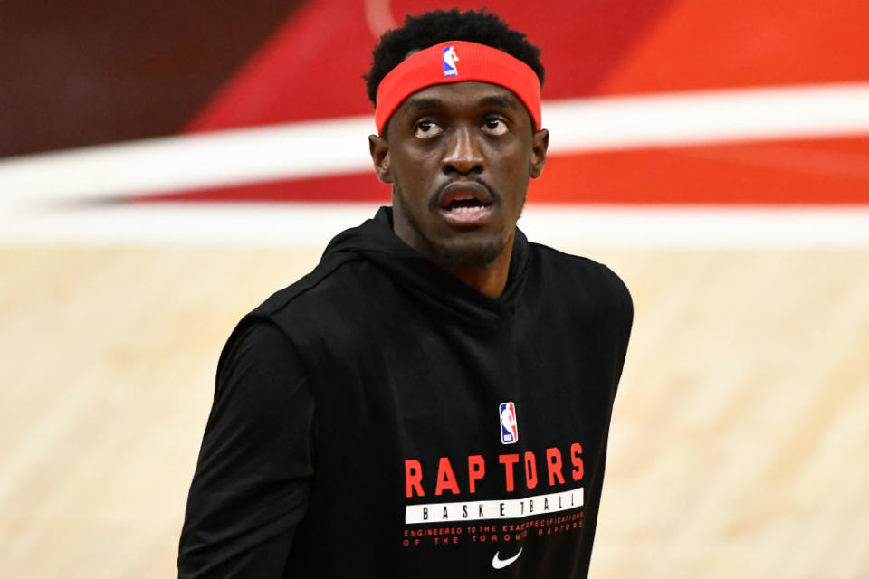 Pascal Siakam wants to emphatically quash the notion that he and Nick Nurse are on anything but good terms after a heated altercation last season. (Getty)