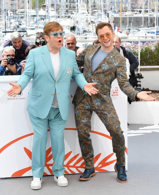 How 'Rocketman' made the Elton John Dodgers look for Taron Egerton