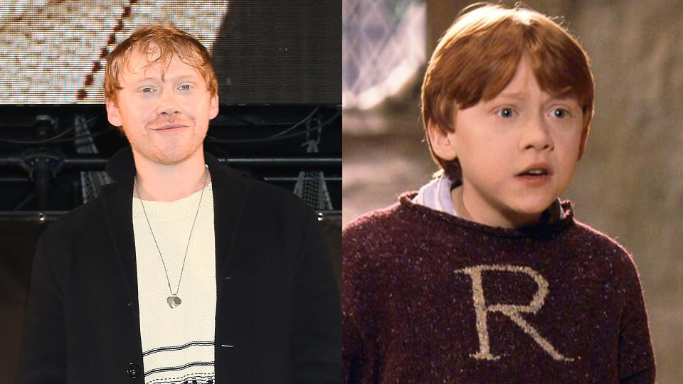 Rupert Grint says he'd be open to a 'Harry Potter' return. (Credit: Jun Sato/WireImage/Warner Bros)