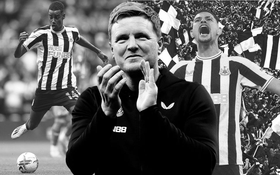 Big signings, transfer tension and Newcastle against the world: How Eddie Howe sealed a top four finish - Custom image