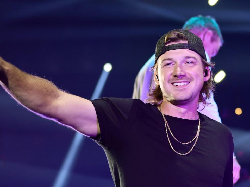 Morgan Wallen onstage during the 2022 iHeartRadio Music Festival (Getty for iHeartRadio)